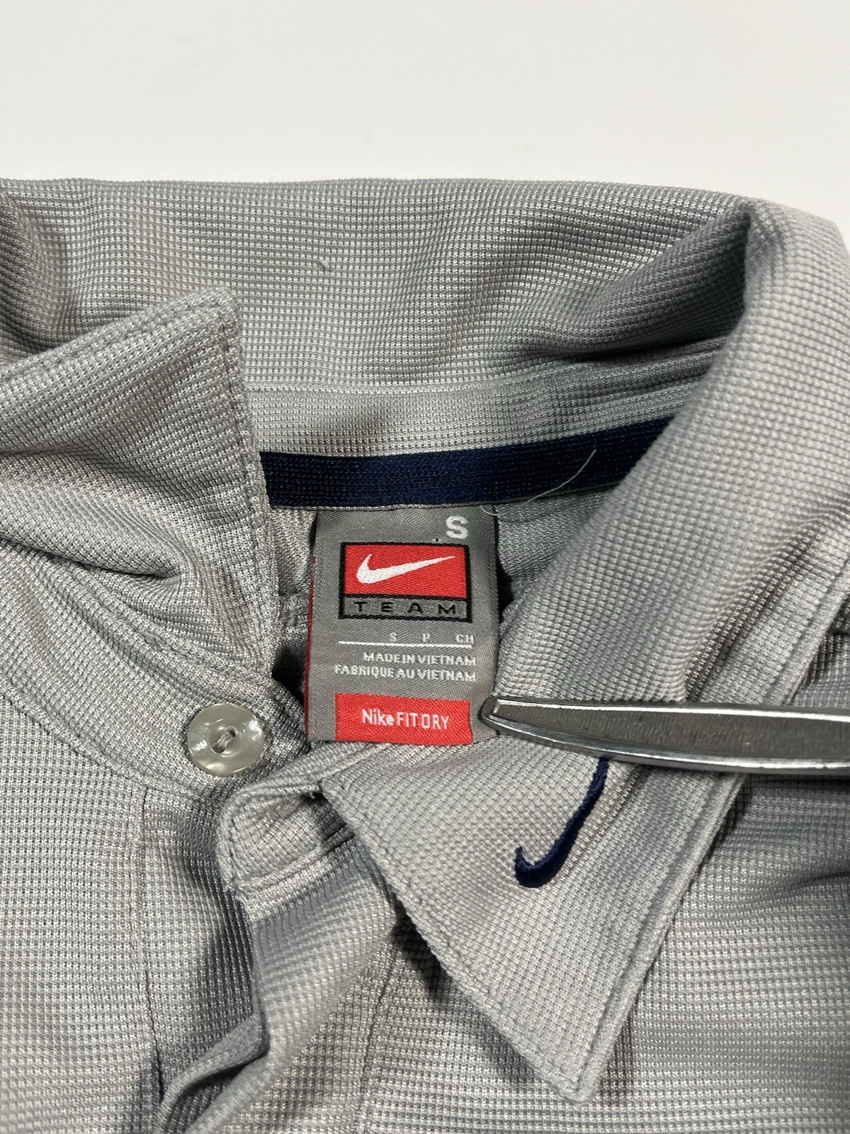 Vintage Nike Penn State Small Short Sleeve Polo Shirt Fit Dry gallery