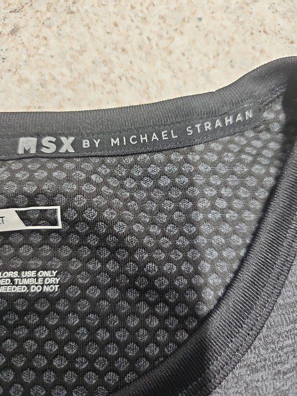 MSX Men's Solid Gray Long Sleeve Shirt Size XLT gallery