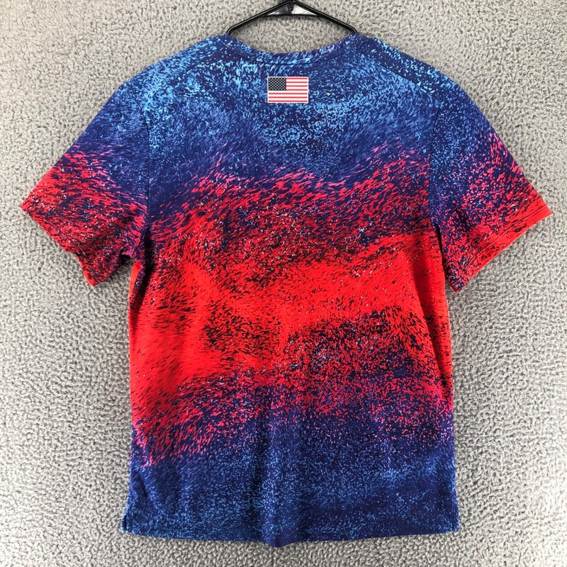 Nike Miler Team USA Edition Running Top DriFit Track Men's L FJ3411 635 gallery