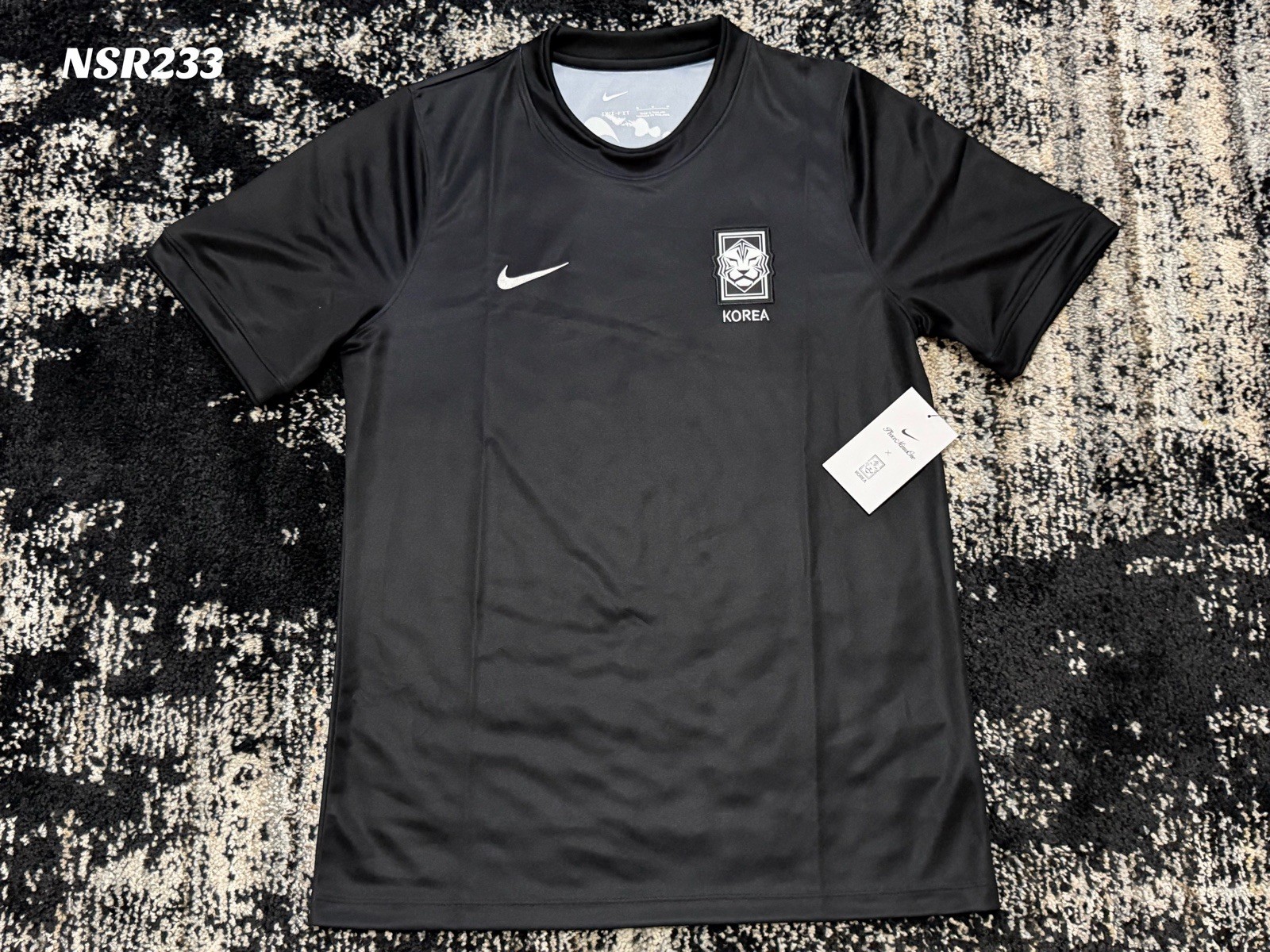 NIKE X PEACEMINUSONE SOUTH KOREA ACADEMY PRO SHORT SLEEVE JERSEY IU3867-010 SZ M gallery