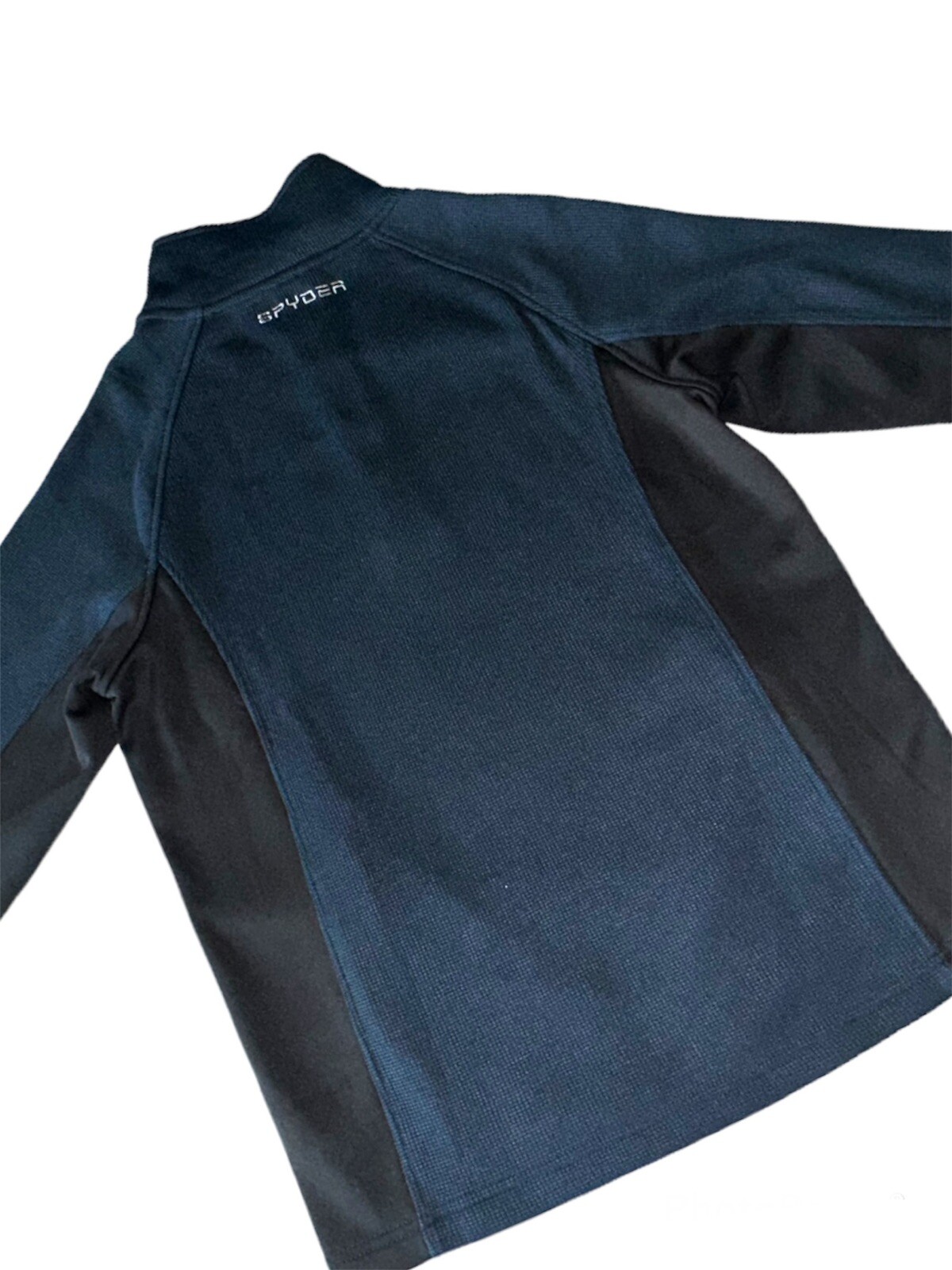 Spyder Frontier 1/4 Zip Pullover - Men’s Small Navy w/ Black Stretch Panels gallery