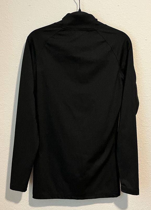 Breathe Divinity Long Sleeve Compression Men’s Full Zip Top Size Medium Black gallery