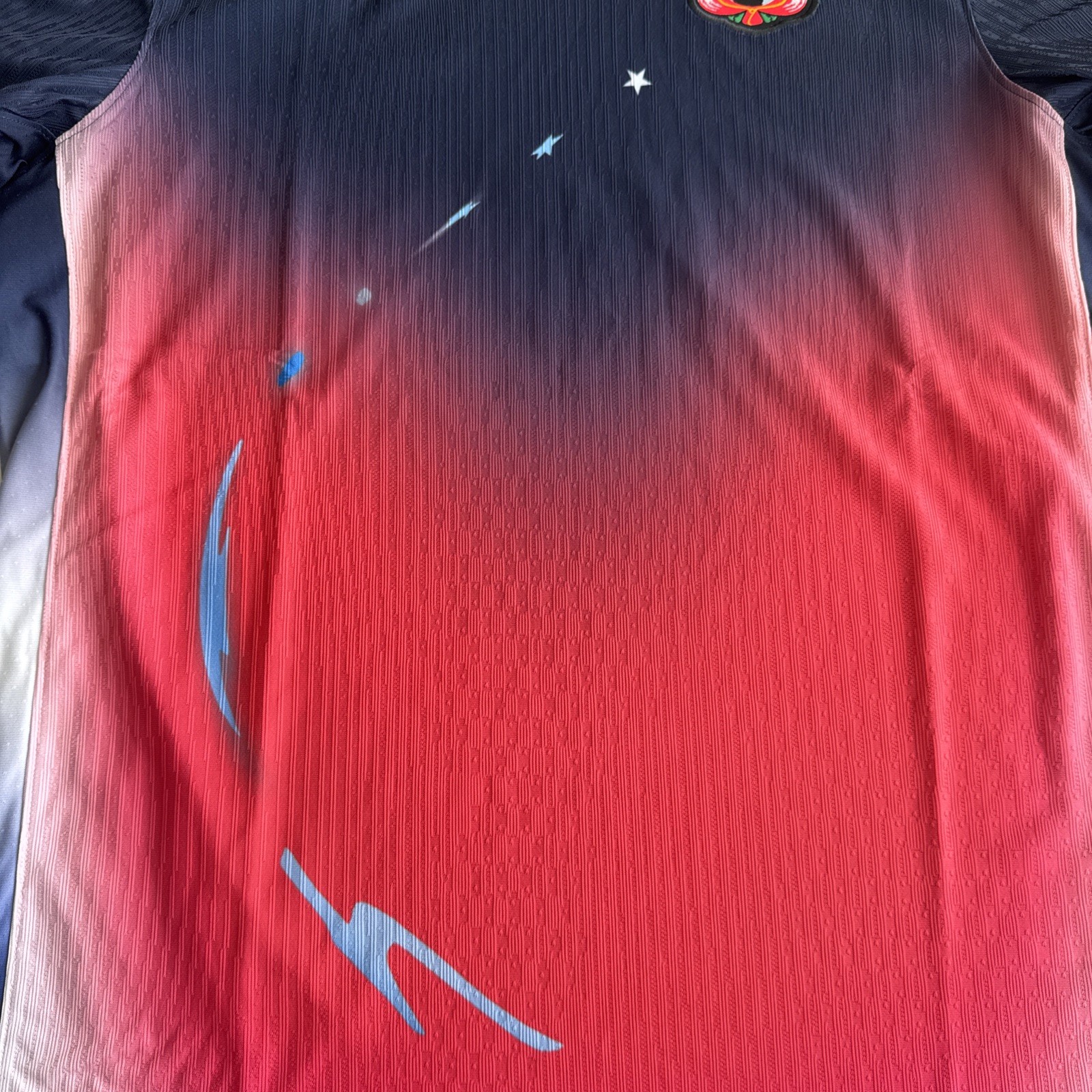 Nike SB 2024 USA Olympics Dri-Fit Eagle Jersey Obsidian Blue - Men's Size Medium gallery