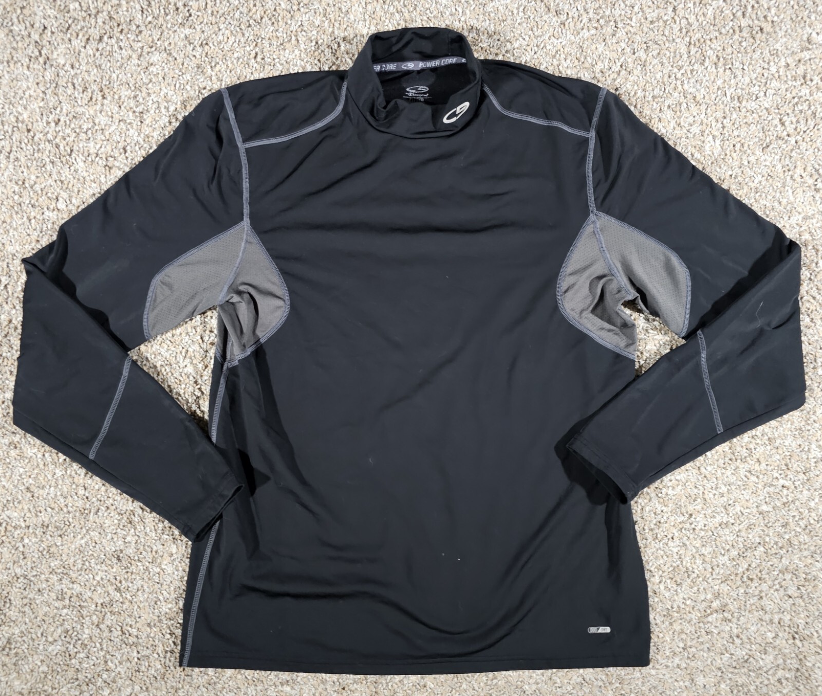 Champion Mens L Power Core Duo Dry Activewear Workout Shirt gallery