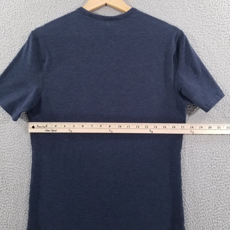 Lululemon 5 Year Basic Tee Shirt Men Blue Pima Cotton Short Sleeve Athletic Five gallery