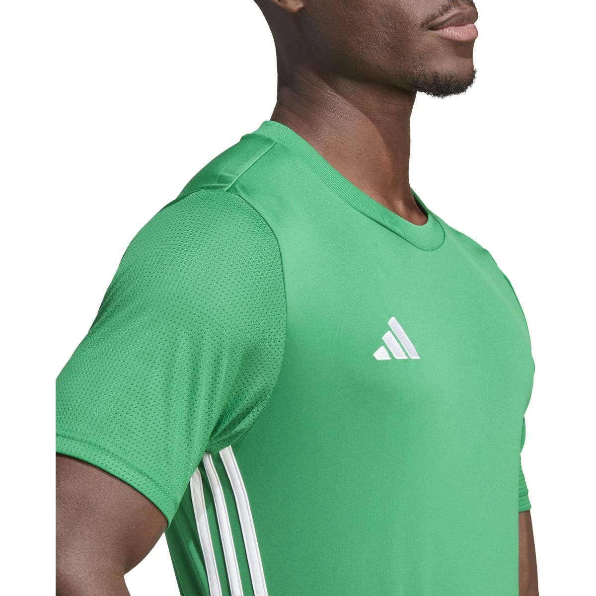 adidas Men's Equipo 23 Jersey, Team Green/White, Large gallery