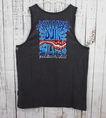 Quiksilver Tank Top Men’s Size Large Iron Gate KZM0 Cotton Soft Touch NWT.