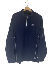 Under Armour US Open Tennis 1/4 Zip Pullover Navy Large