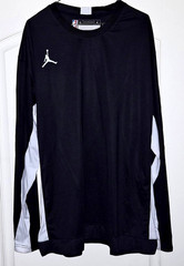 BRAND NEW SEALED NIKE JORDAN JUMPMAN BLACK LONG SLEEVE SHOOTING SHIRT XL TALL