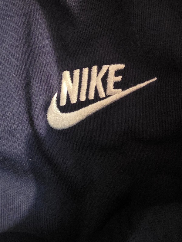 MENS NIKE SPORTSWEAR CLUB T-SHIRT NAVY SMALL NWT gallery