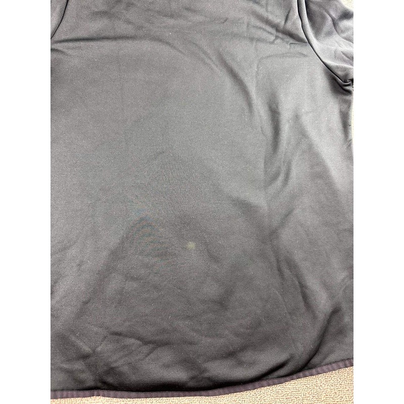 Under Armour Fleece Sweatshirt Men M Black Coldgear Blue Graphic Turtle Neck gallery