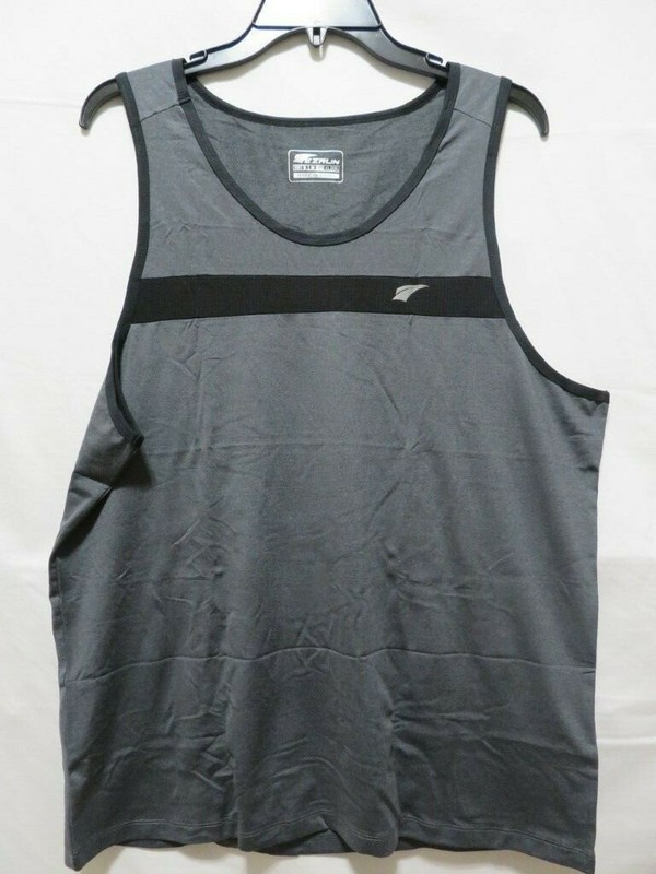 EZRun Men's Quick Dry Athletic Training Workout Tank Tops - 3 Pack - Size Large gallery