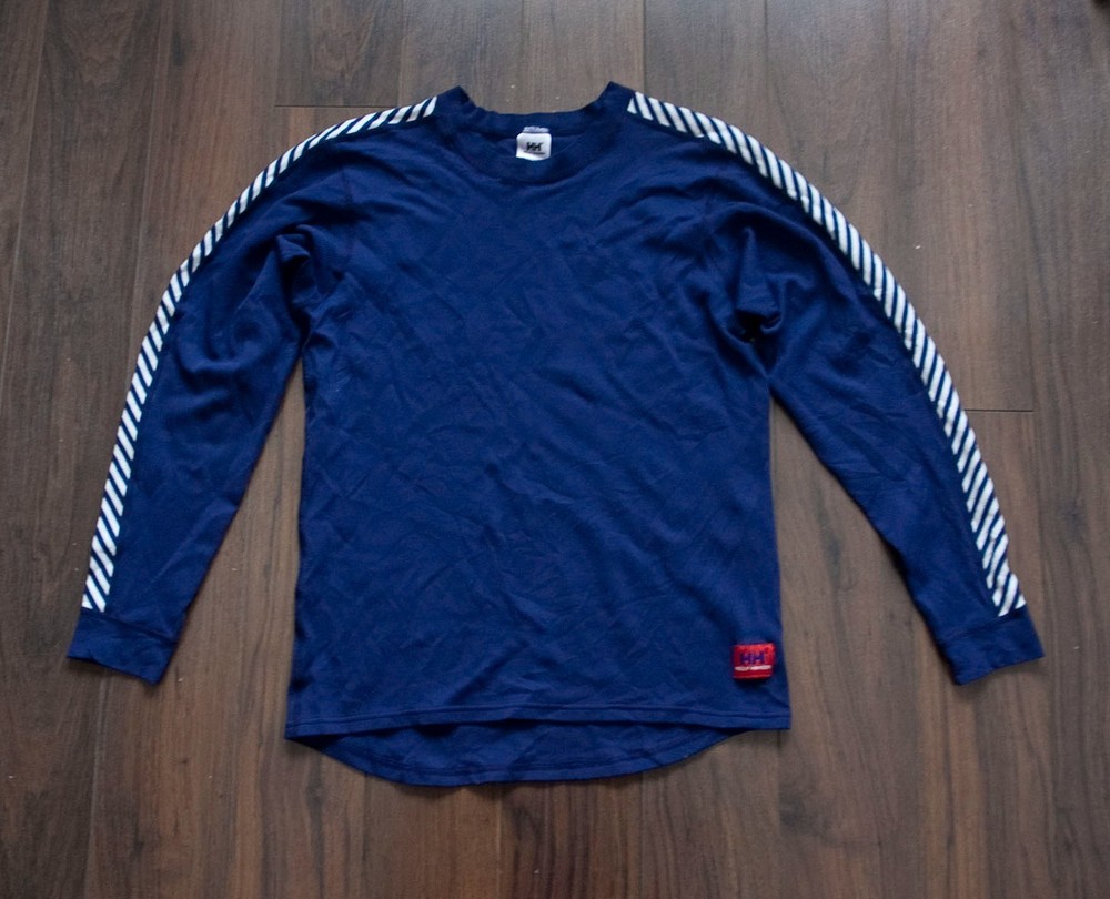 Helly Hansen Baselayer Shirt Polypropylene Unisex Size L Made in USA *39d0105
