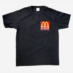 Vintage Man’s T-Shirt McDonalds Marijuana Funny 90S Mazatlan Mexico Black Size M
