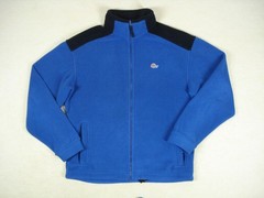Lowe Alpine Fleece Jacket Aleutian Men’s Size Medium Blue Full Zip Outdoors Warm