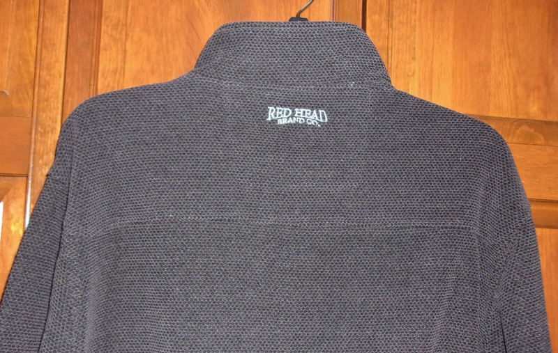 Redhead Pullover Shirt - Medium Weight Washed Out Black Snap Neckline - L gallery