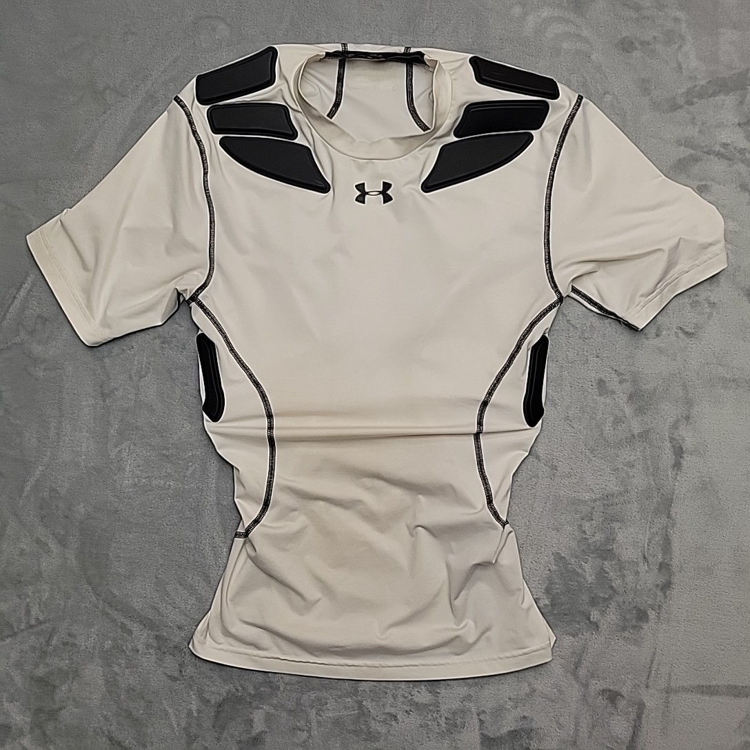 Under Armour 5-Pad Football Compression Shirt Men’s M HeatGear Game Day gallery