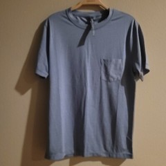vuori tradewind performance tee Small Cloud Heather