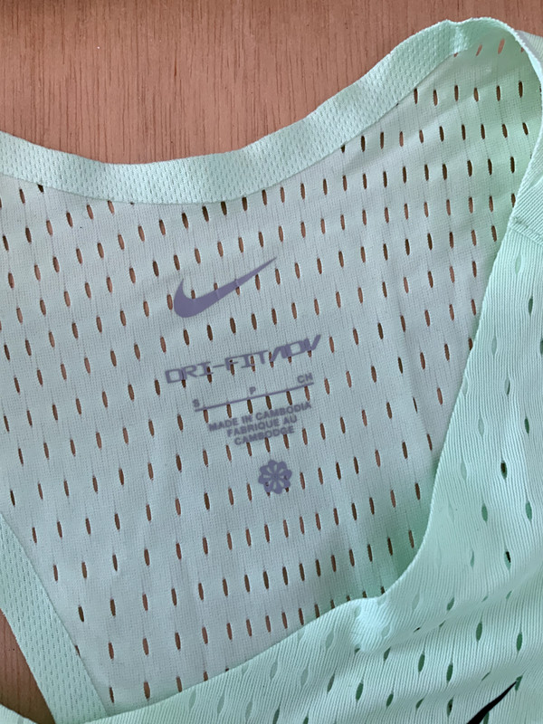 Nike AeroSwift Dri-FIT ADV Running Singlet Track Tank Vapor Green Men's Size S gallery
