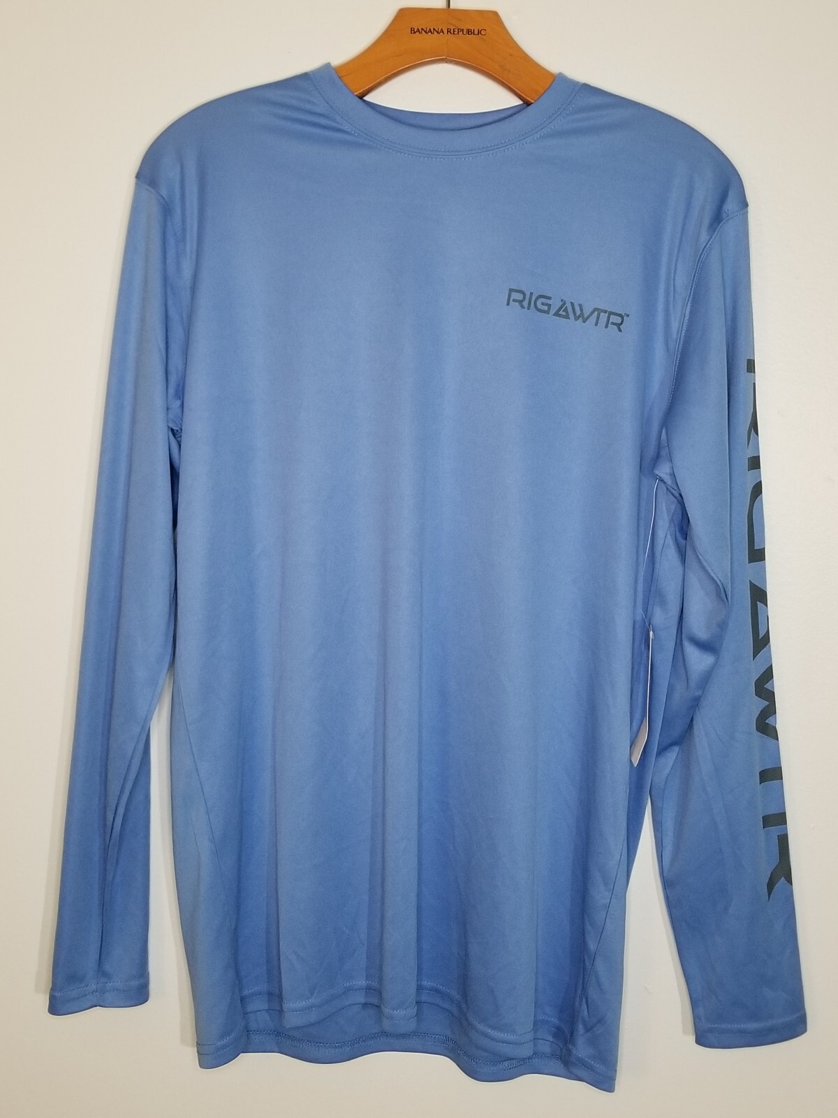 NWT Rig And Water Performance Long Sleeve T Shirt Mens Size M UPF 50 Fishing gallery