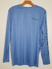 NWT Rig And Water Performance Long Sleeve T Shirt Mens Size M UPF 50 Fishing