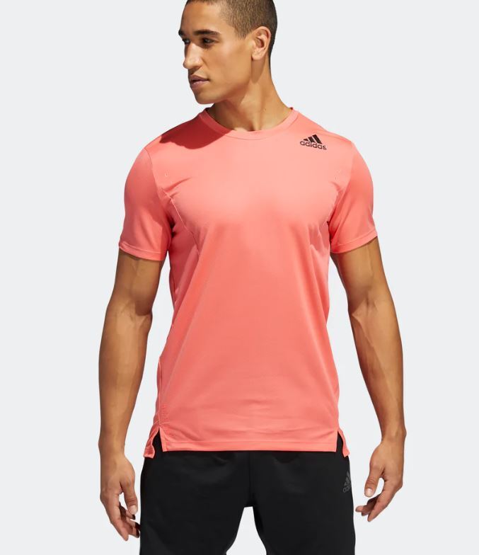 adidas Men's Training Tee Heat RDY Semi Flash Red GL7296 gallery