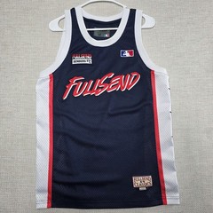 Full Send Basketball Jersey Men’s M White Stars Stripes USA Tank Fullsend READ
