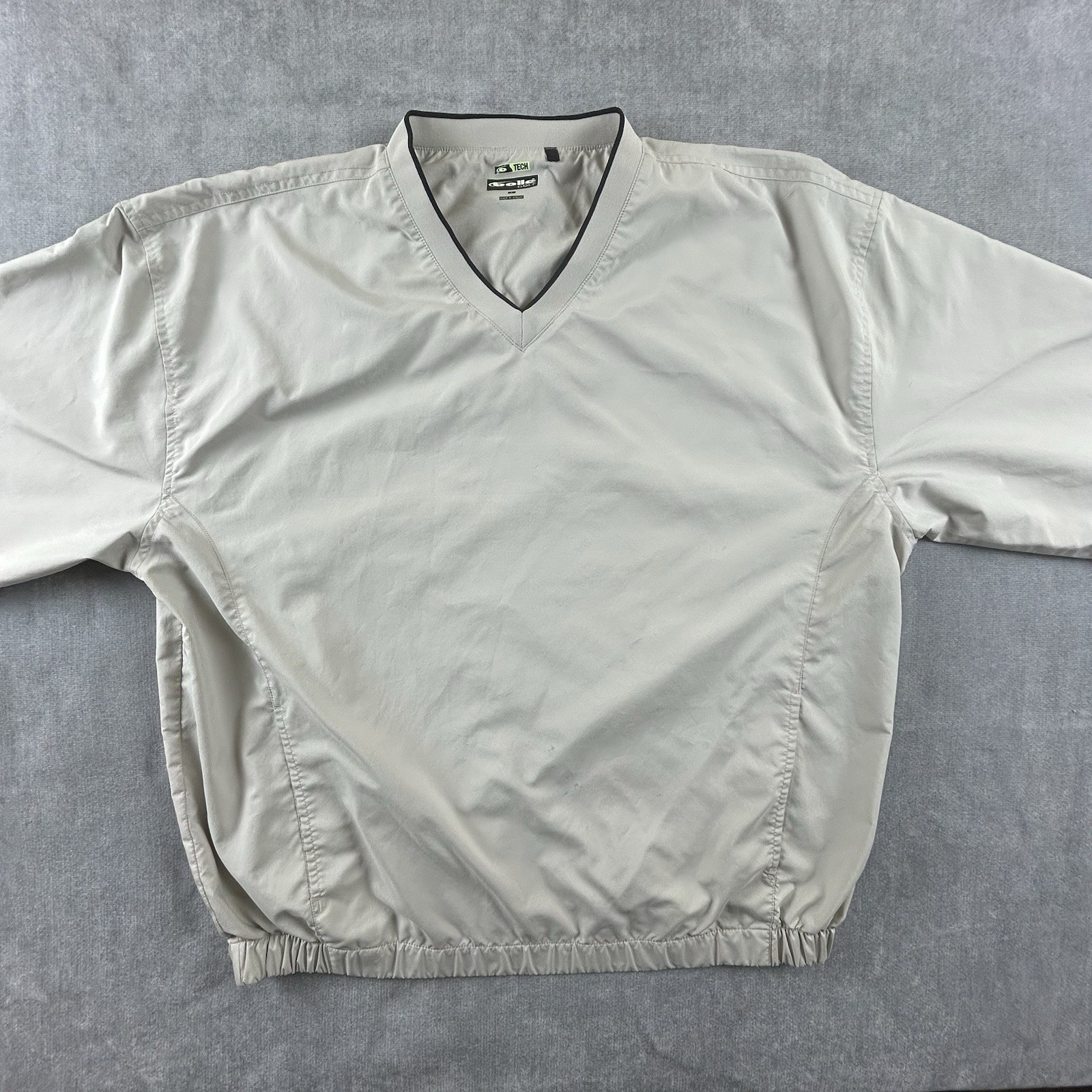 Bolle Golf Pullover Mens Large Tan Long Sleeve Windbreaker gallery