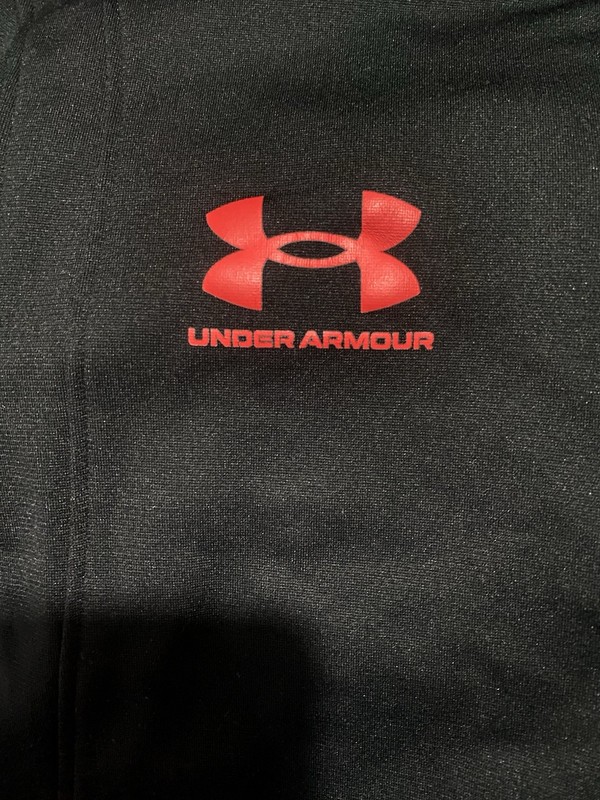 Under Armour Challenger Midlayer 1/4 Zip Mens Small Black White Training Top gallery