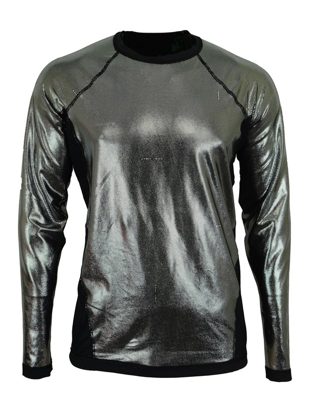 Columbia Omni-Heat Mens Midweight Stretch Baselayer Long Sleeve Shirt, Black, La gallery