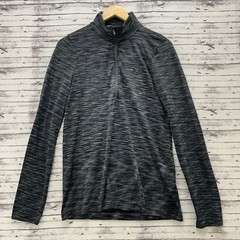 Under Armour Seamless 1/2 Zip Pullover Lightweight Men’s Small Gray 1359875 012