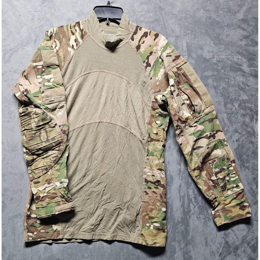 US Army Combat Shirt Flame Resistant Multicam OCP ACS Tactical Top Medium J029
