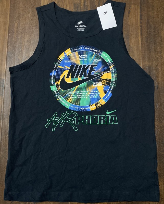 NWT Men's The Nike Airphoria DANCE FV3726 Just Do it Tank Top. A5 gallery