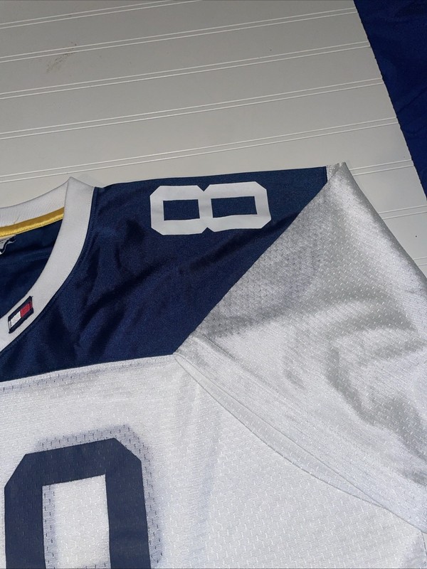 Vintage RARE 90s Tommy Hilfiger Athletics Sports Football Jersey Size XXL/L? gallery