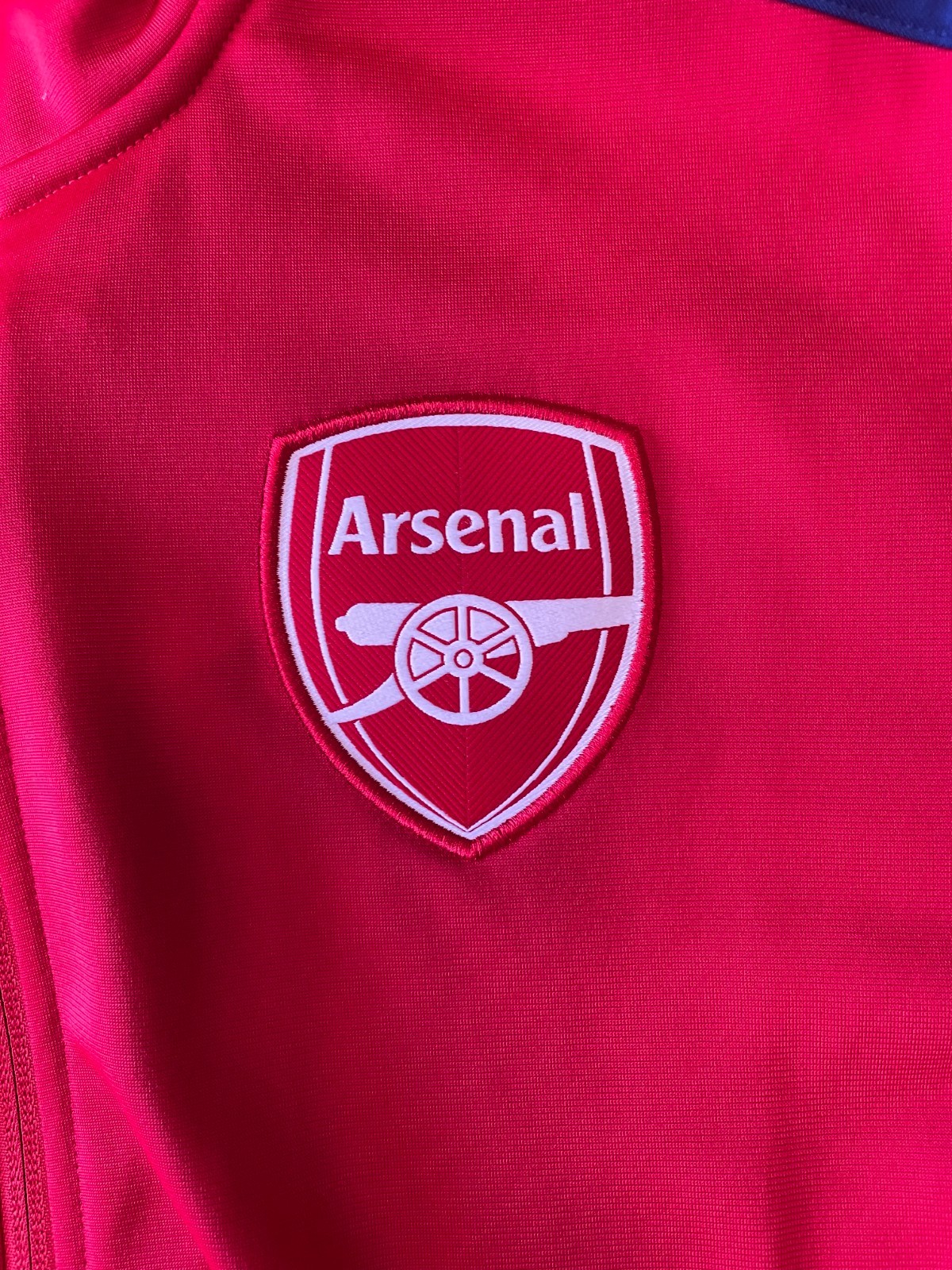 adidas Men's Arsenal DNA Track Top - Red/Blue gallery