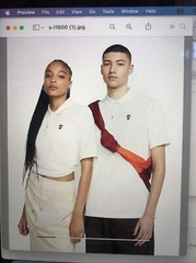 Tiger Woods Frank Patch Polo Size Small PGA WHITE shirt 2019 by NIKE