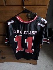 The Flash Football Jersey Size Large