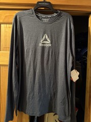 Reebok LS Shirt Ebony Heather