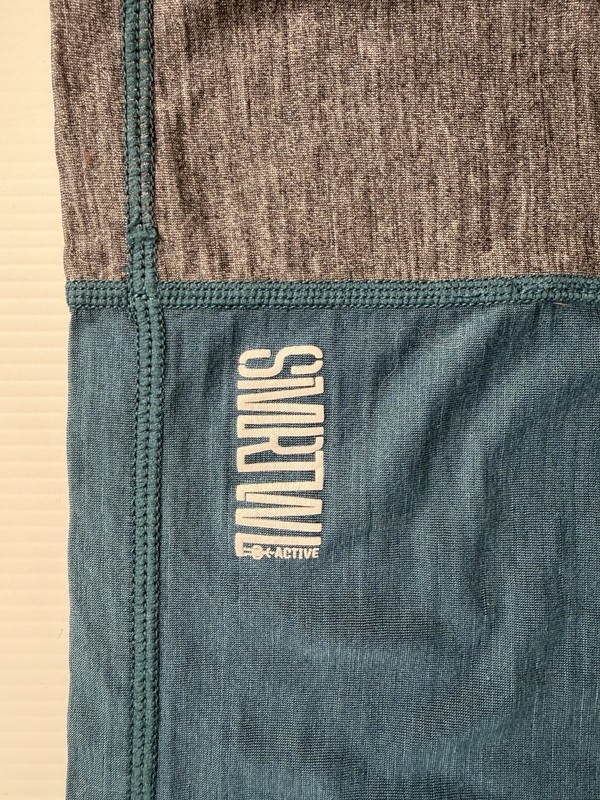 Smartwool Men’s L Active Ultra lite Tech Tee Merino Wool Blend Short Sleeve Teal gallery