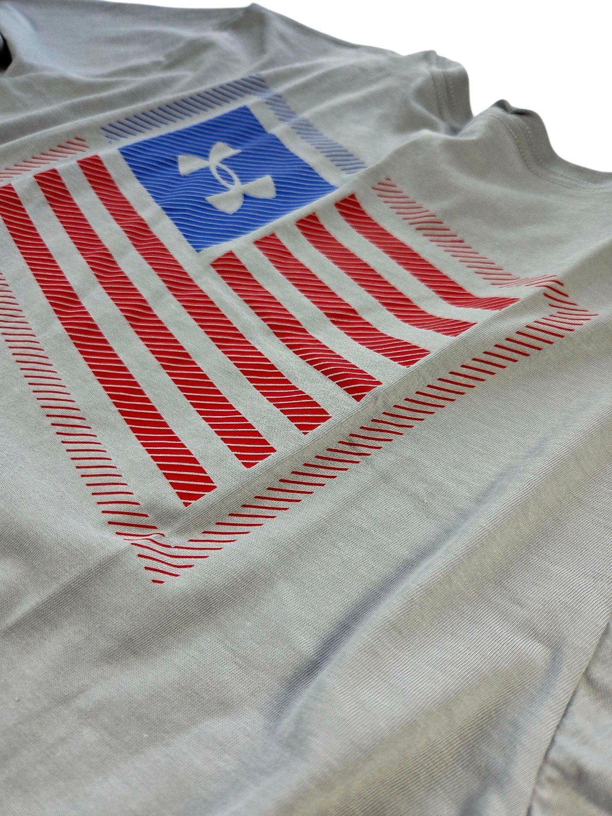 Under Armour Mens 【Large】Freedom Flag Variation Stars & Stripes Shirt Loose gallery