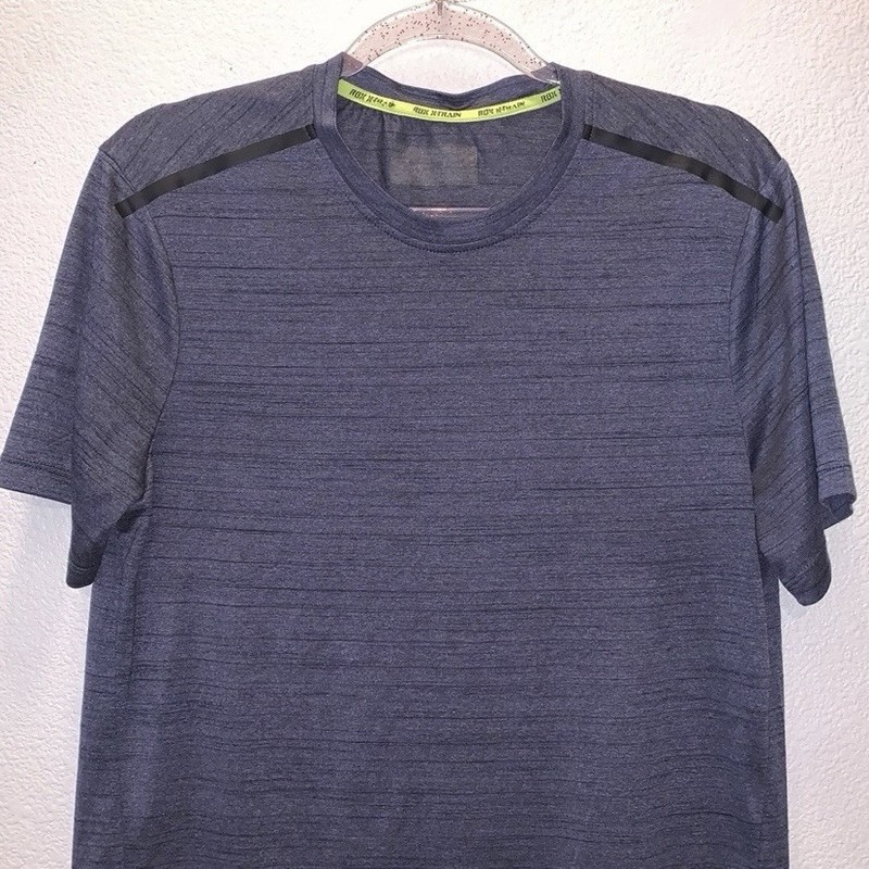RBX bluish gray lightweight short sleeve athletic shirt gallery
