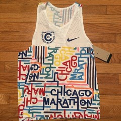 Nike Aeroswift 2025 Chicago Marathon Running Singlet Men’s Size M HQ4277-100