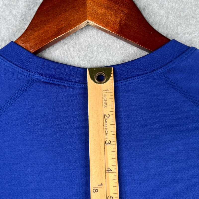 Fabletics Gym T Shirt Medium Royal Blue Performance Stretch Casual Mens gallery