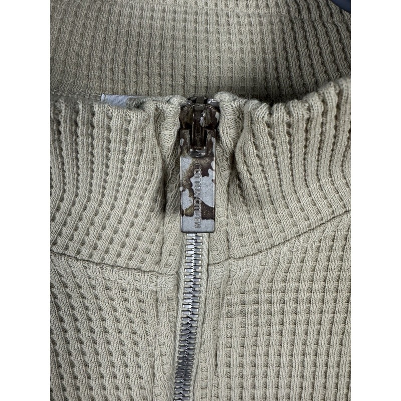 100% Cotton Citizen Cooper Half Zip Pullover Lightweight Jacket Casual NWT gallery