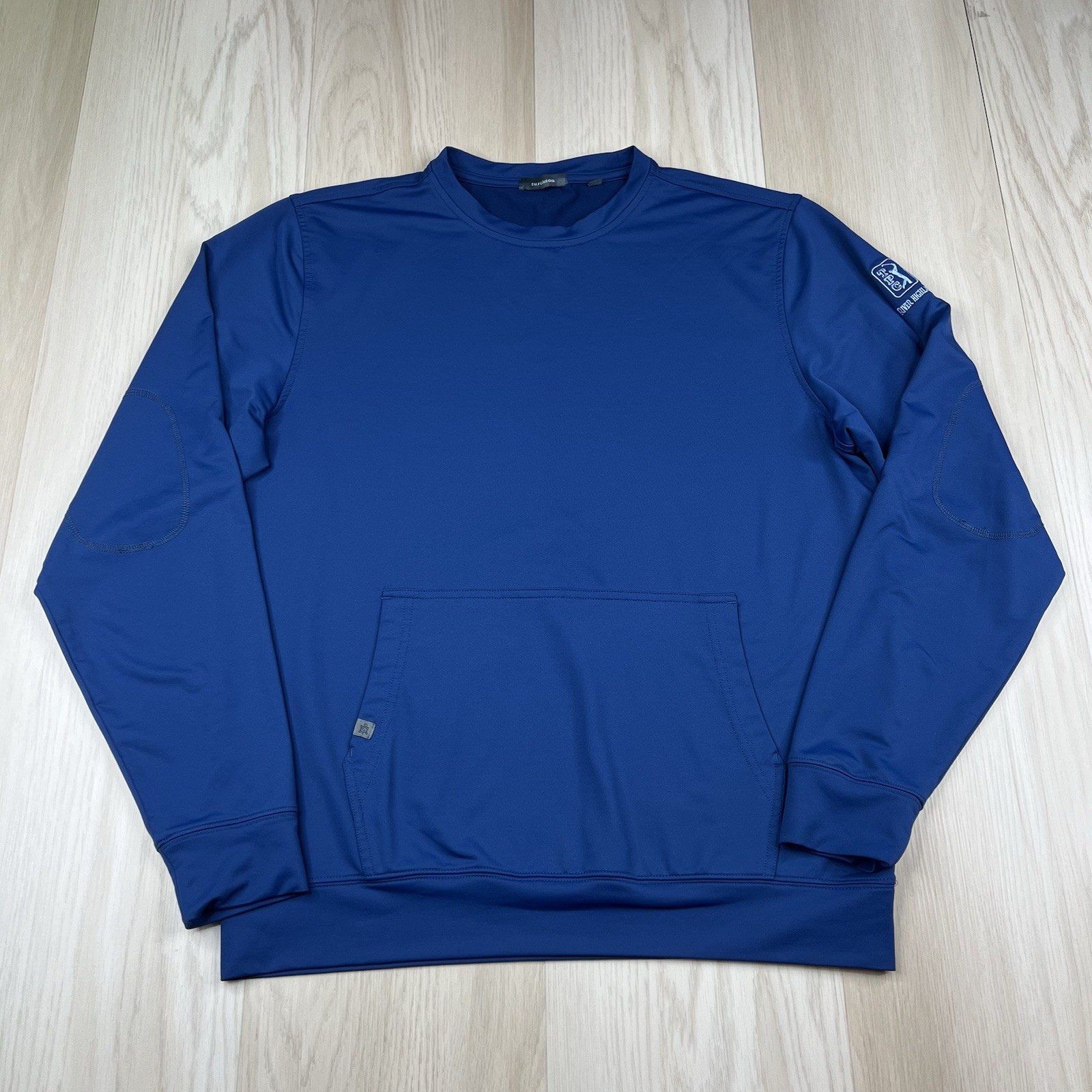 Turtleson Kangaroo Pocket Performance Pullover Men’s Sz L TPC River Highlands gallery
