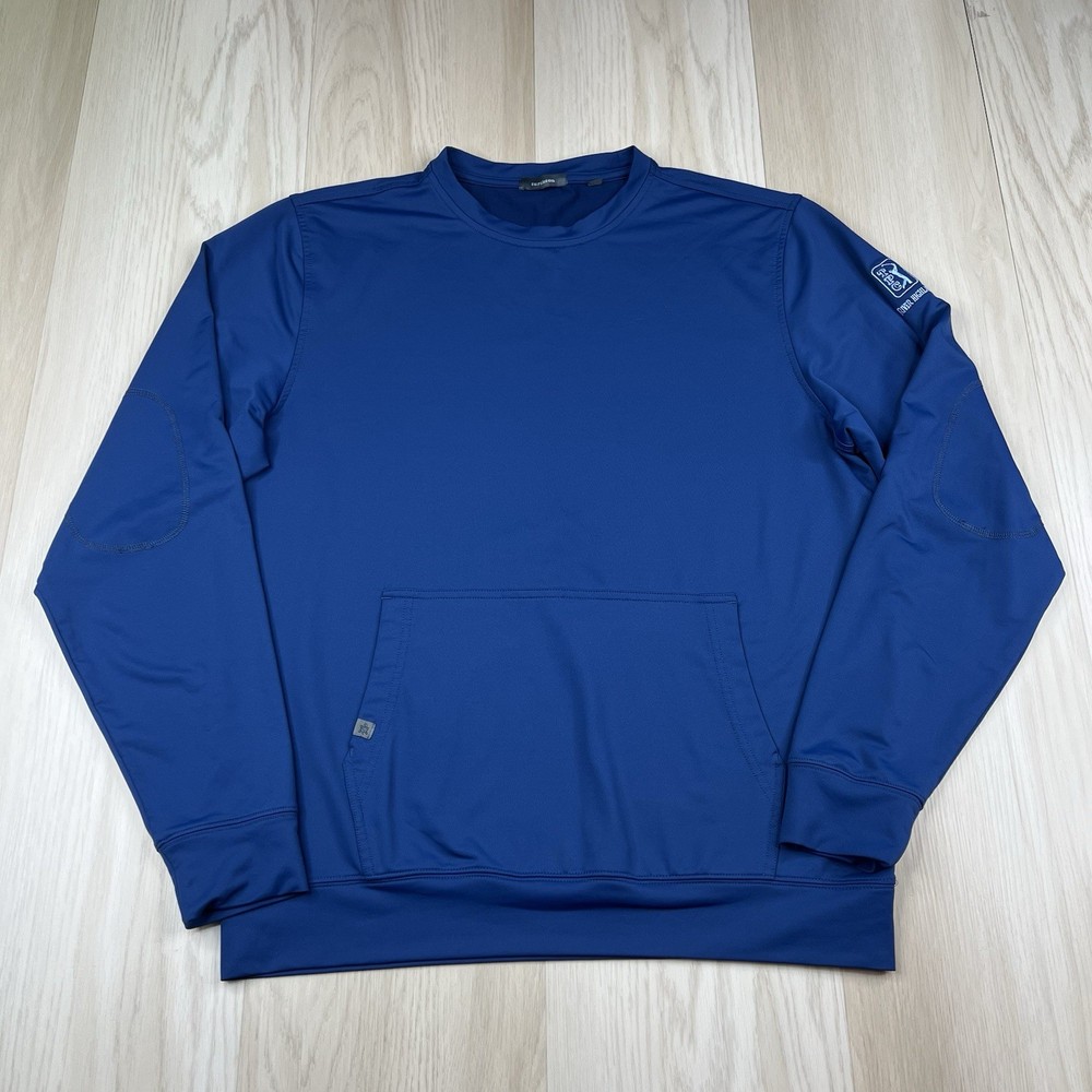 Turtleson Kangaroo Pocket Performance Pullover Men’s Sz L TPC River Highlands
