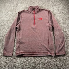 The North Face Sweater Mens Small 1/4 Zip Pullover Sport Stretch Preppy Hiking