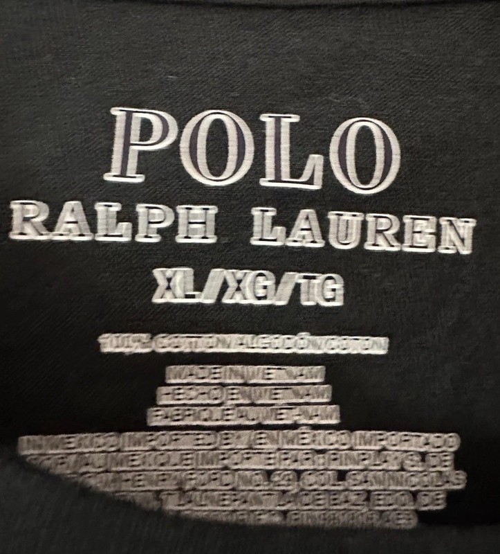 Ralph Lauren Polo Long-Sleeve Men’s Black Crewneck Shirt Black/Red New gallery