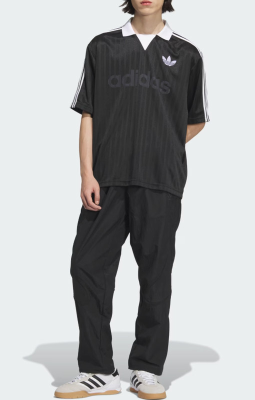 adidas Originals Collared Goalie Top Men's Lifestyle T-Shirts Tee AsiaFit JX8980 gallery