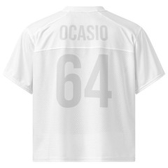 White Benito Martinez Ocasio #64 PopFelix Boxy American Football Jersey